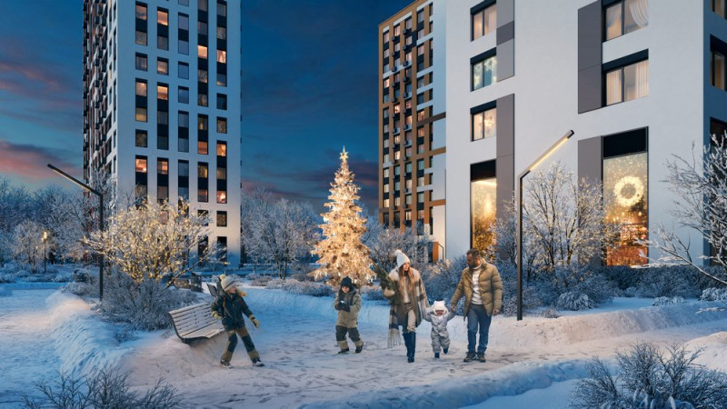 Квартиры в ЖК "Level Лесной" в Московской области, округ Красногорск