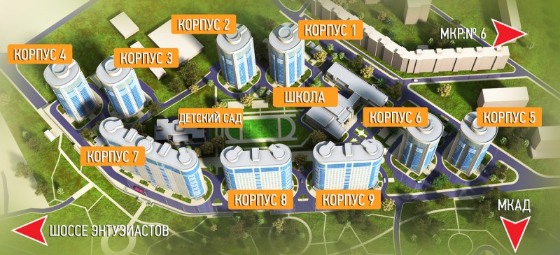 ЖК "Микрорайон 6А"  - фото 6