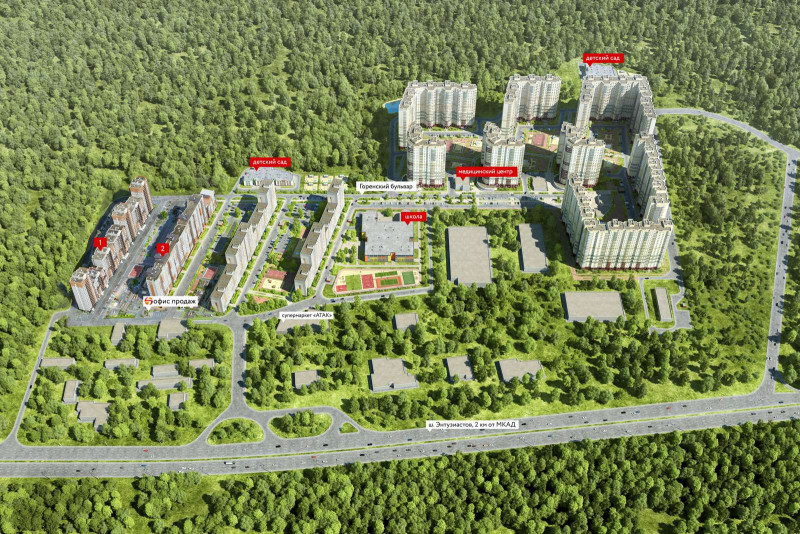 ЖК "Новогиреевский" - фото 6