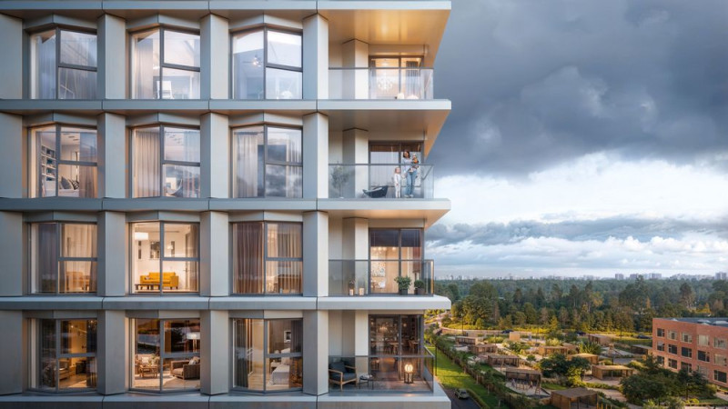 Квартиры в ЖК "Матвеевский парк" в МСК, ЗАО, метро Славянский Бульвар