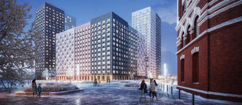 Квартиры в ЖК "Яуза парк" в Московской области, округ Мытищи