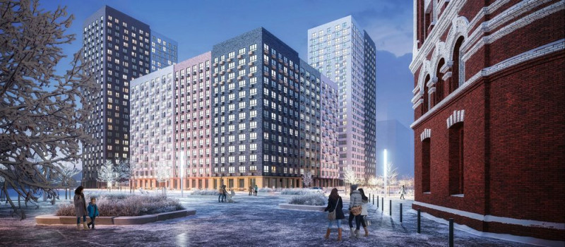 Квартиры в ЖК "Яуза парк" в Московской области, округ Мытищи