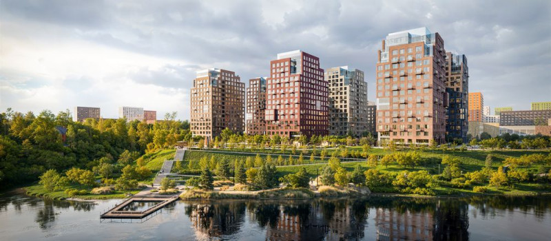 Квартиры в ЖК "Бунинская набережная" в Новой Москве, НАО, метро Бунинская аллея