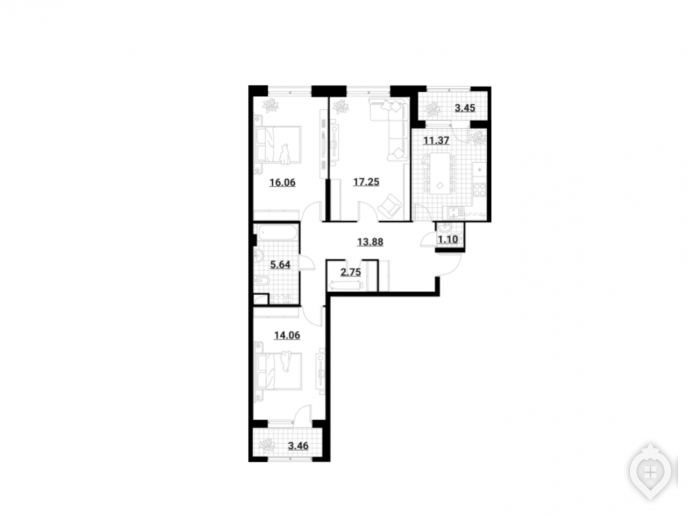 ЖК "Нормандия": перевес в сторону апартаментов - Фото 28