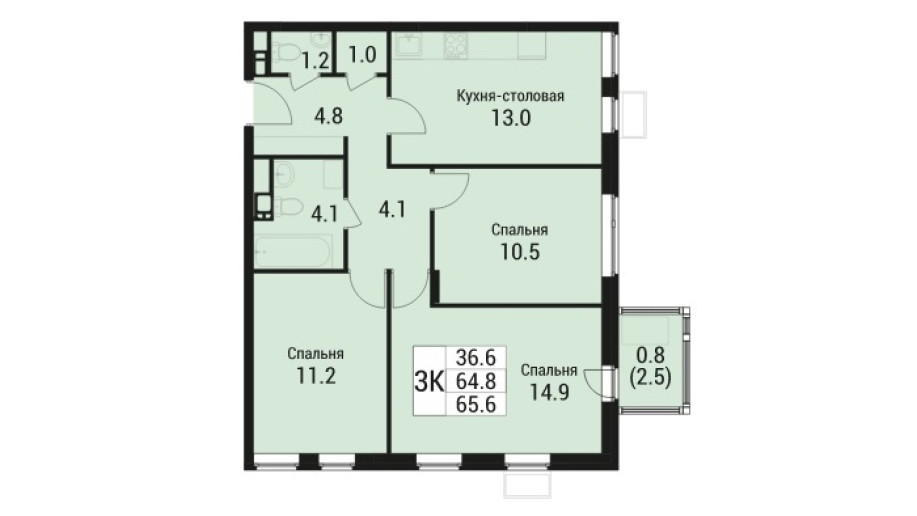 ЖК "Дом в Малаховке" – квартиры "под вопросом". - Фото 18