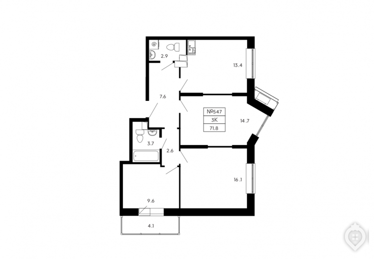 ЖК "Облака": комфорт-класс рядом с ж/д станцией - Фото 38