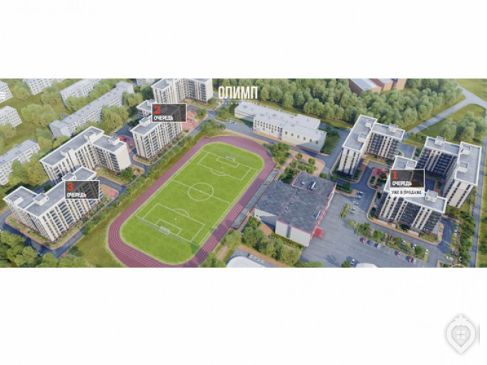 ЖК “Олимп”: жить у теннисного корта в часе езды от Москвы - Фото 4