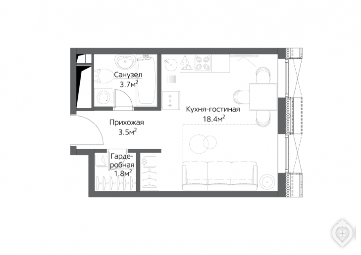ЖК "D1": ход ферзём - Фото 30