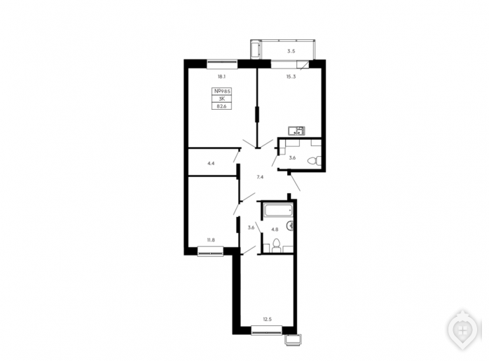 ЖК "Облака": комфорт-класс рядом с ж/д станцией - Фото 39