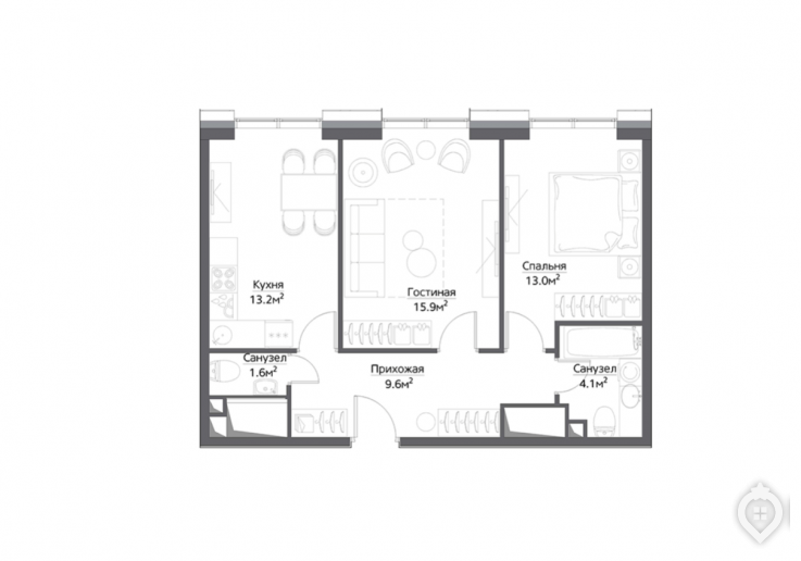 ЖК "Дискавери парк": 30-этажные башни у метро с панорамой на лесопарк - Фото 26