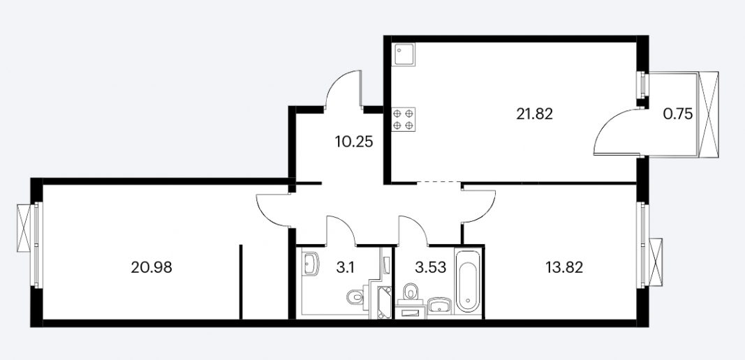 ЖК "Шереметьевский": жилой остров в море индустриального окружения - Фото 86
