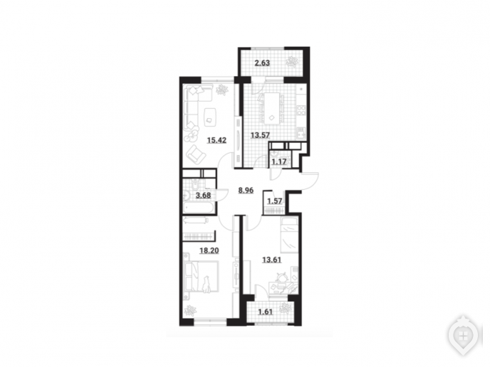 ЖК "Нормандия": перевес в сторону апартаментов - Фото 26