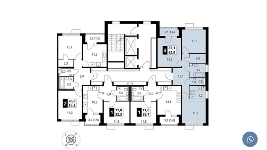 ​ЖК "1-й Шереметьевский": все преимущества "комфорта", а проблемы по стандарту. - Фото 41