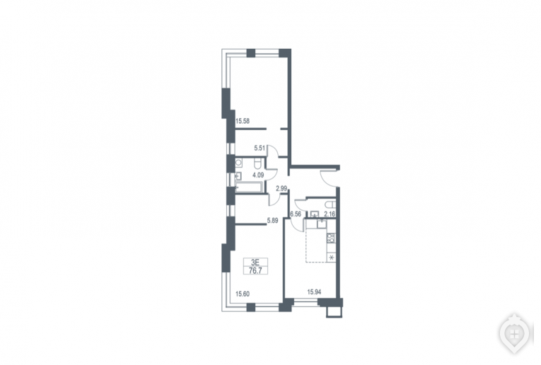 ЖК "Биг тайм": бизнес-класс, зажатый в треугольнике дорог - Фото 26