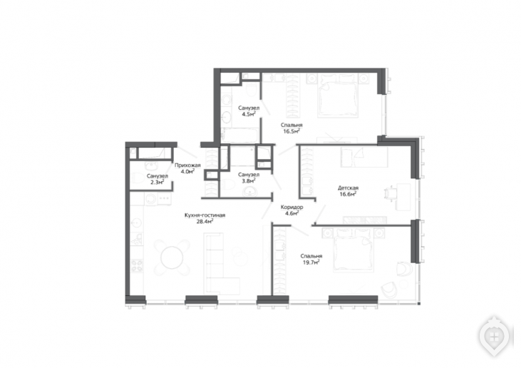 ЖК "Дискавери парк": 30-этажные башни у метро с панорамой на лесопарк - Фото 29