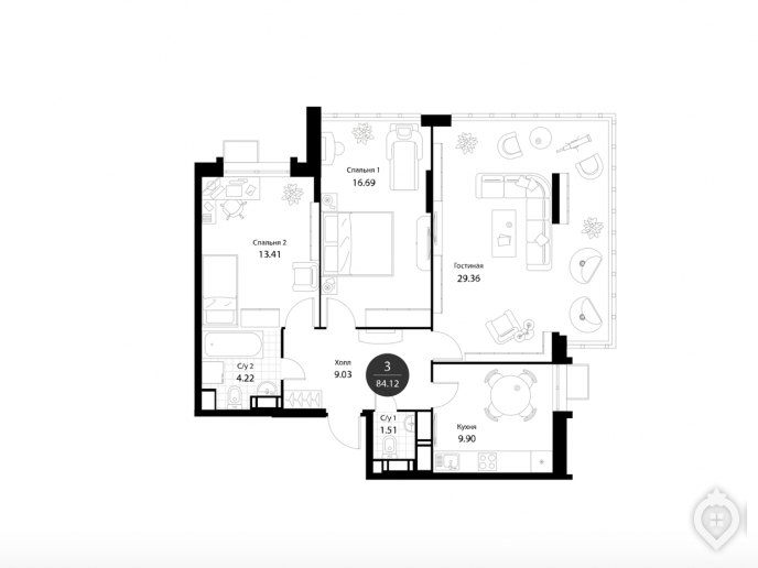 ЖК "Нормандия": перевес в сторону апартаментов - Фото 30