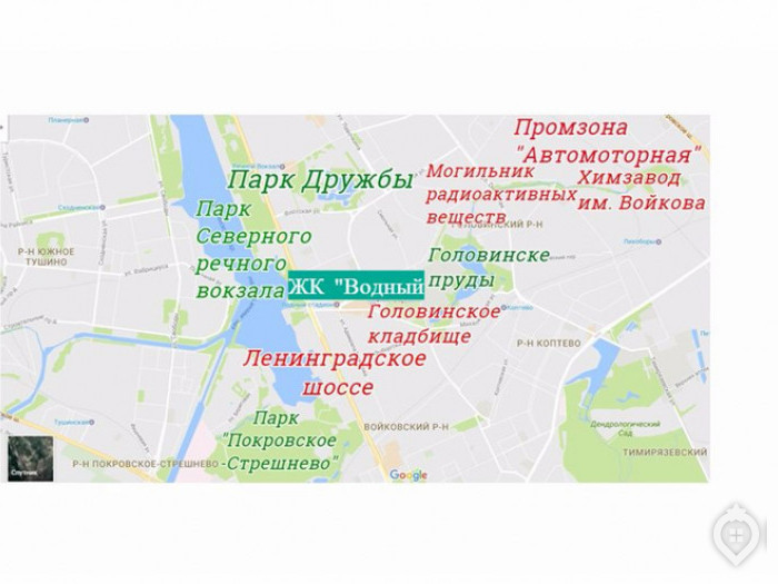 Карта москва головинский район