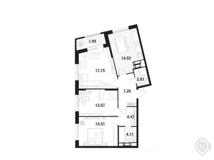 ЖК "Нормандия": перевес в сторону апартаментов - Фото 25