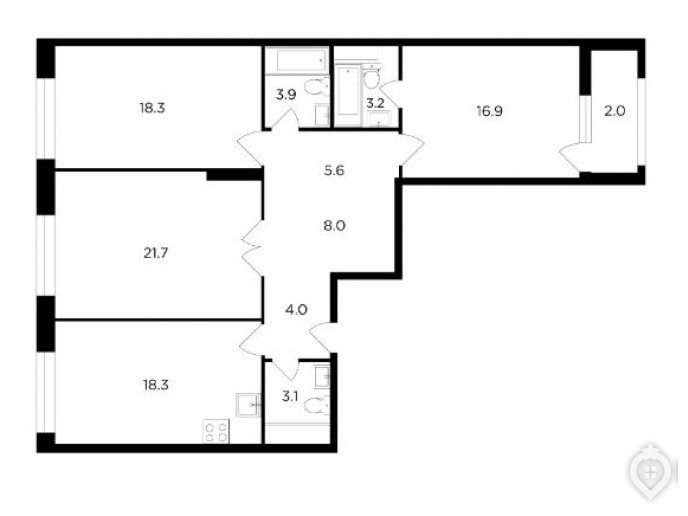 ЖК "Серебряный парк": бизнес-класс в окружении промзоны, но зато у воды и парка - Фото 20