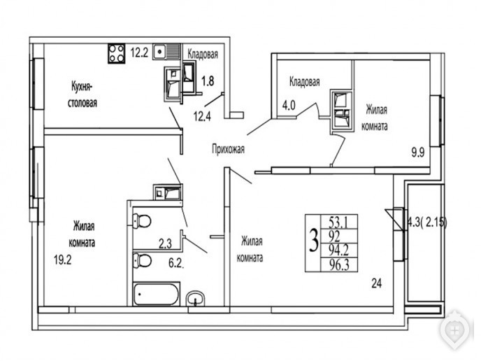 ЖК "Видный берег": комфорт-класс в полях - Фото 25