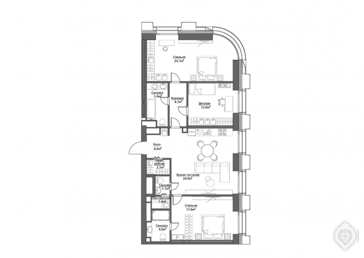 ЖК "D1": ход ферзём - Фото 37