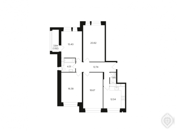 ЖК "Преображение": популярные квартиры у метро - Фото 46