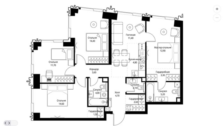 ​ЖК "Павелецкая сити": "Нью-Йорк, Нью-Йорк" в Даниловском районе - Фото 61
