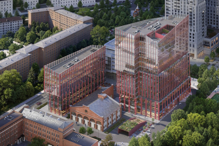 Бизнес-центр "Апсайд-Останкино" построят в Бутырском районе Москвы