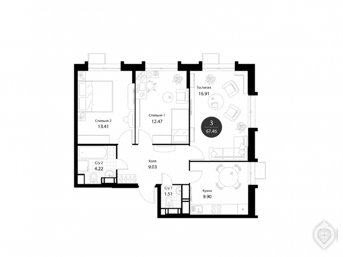 ЖК "Нормандия": перевес в сторону апартаментов - Фото 29