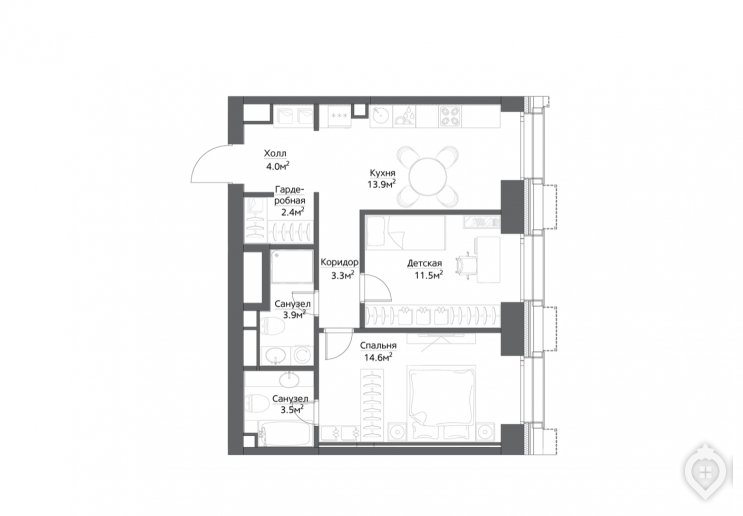 ЖК "D1": ход ферзём - Фото 33