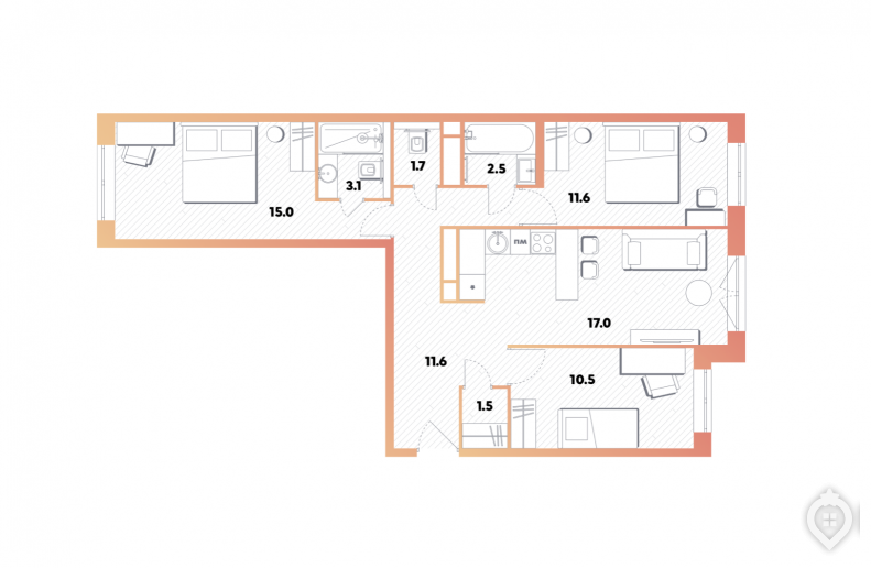 ЖК "Баланс": ставка на окружение при малом метраже - Фото 41