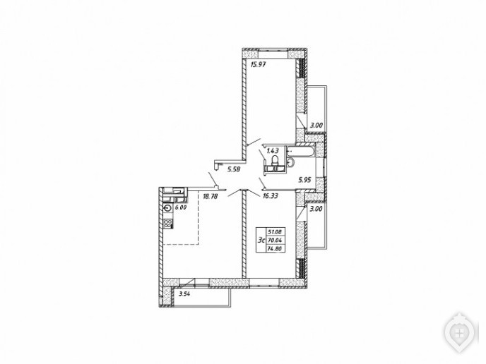 ЖК "Внуково 2017": под крылом самолёта - Фото 45