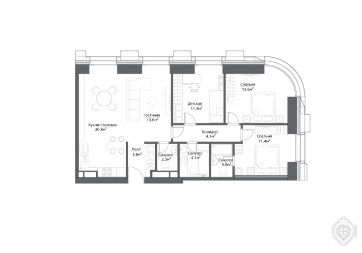 ЖК "D1": ход ферзём - Фото 36