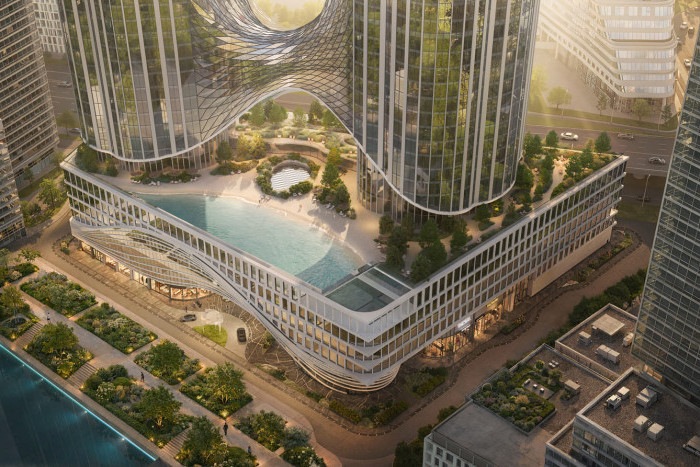 ГК "Страна Девелопмент" начала строить многофункциональный центр