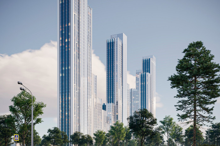 Началось строительство ЖК Ice Towers