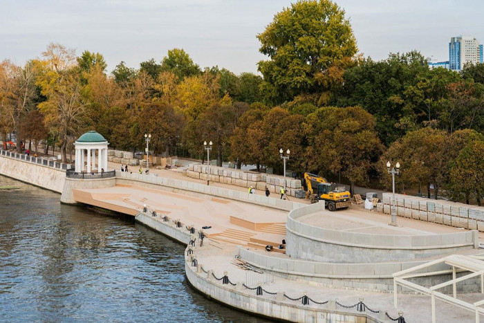 Новый спортивный кластер построят в Парке Горького