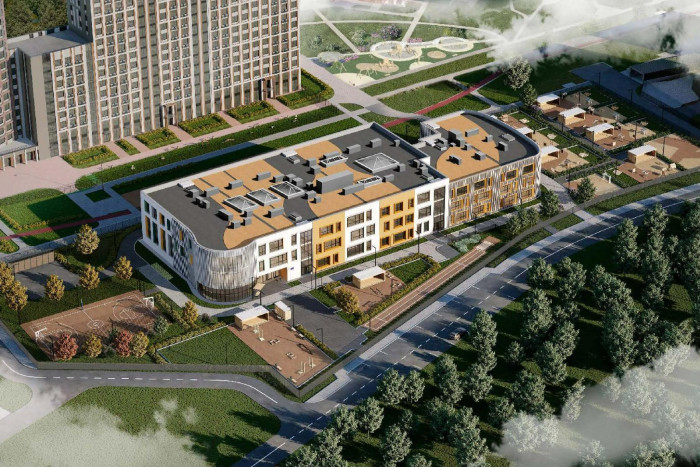 Образовательный комплекс с детсадом и школой построят в Коммунарке