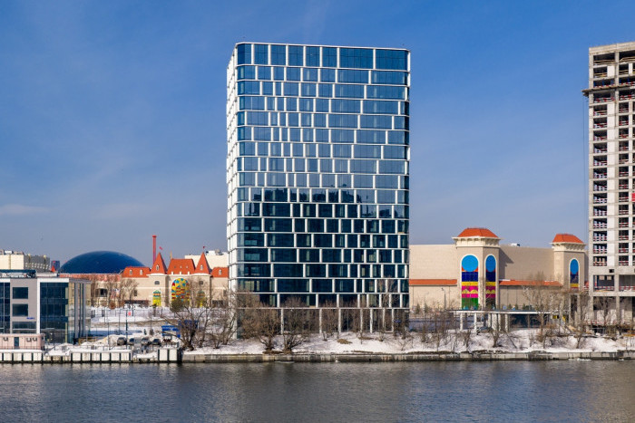 Разрешение на ввод в эксплуатацию получил "Бизнес-центр Рива" в Нагатинском затоне