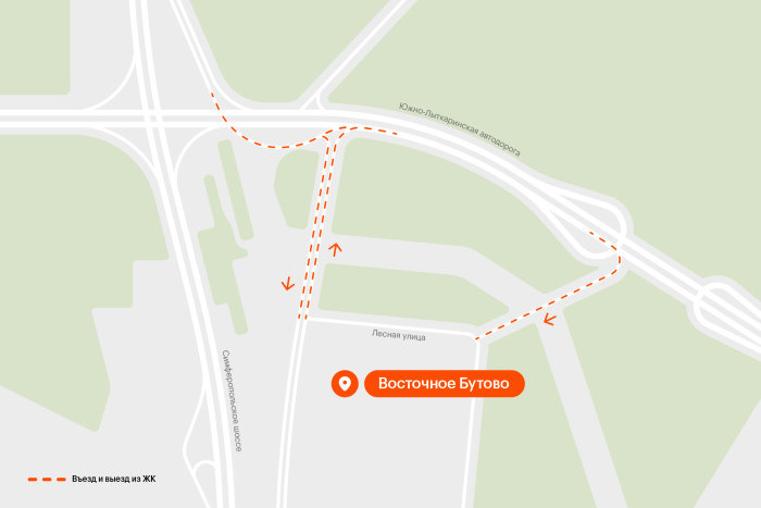 Рядом с ЖК "Восточное Бутово" открыта новая дорога