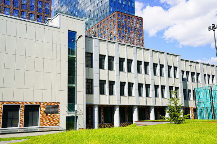 Учебный корпус построен в Пресненском районе