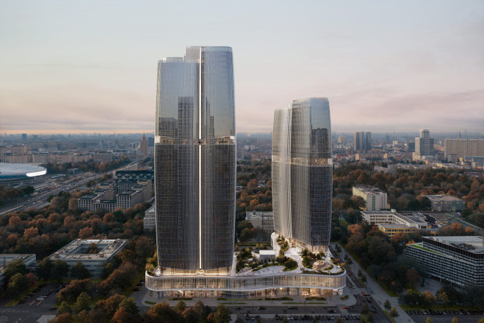 В Хорошевском районе началось строительство БЦ