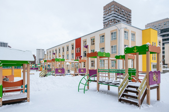 В районе Покровское-Стрешнево открылся детский сад "Солнечный город"