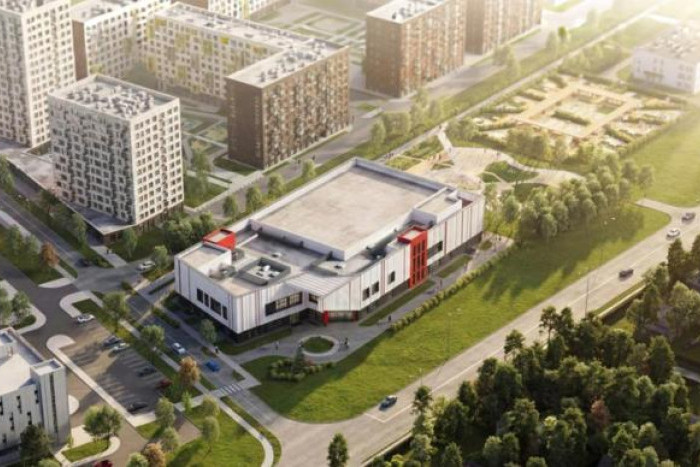 В Щербинке появится спорткомплекс в стиле модернизма