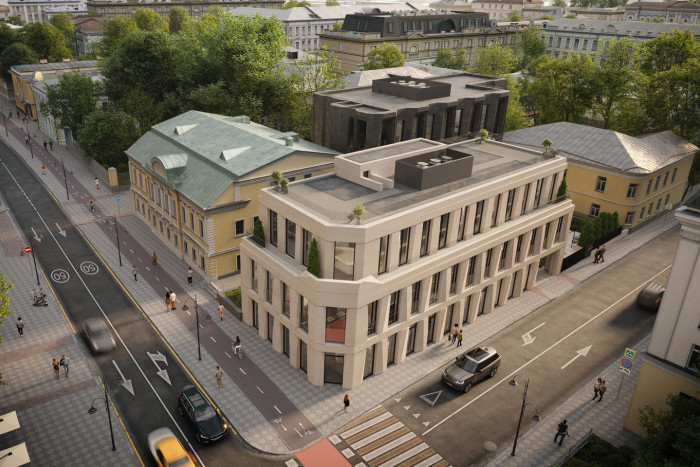 В Замоскворечье стартовало строительство БК "Пятницкая 40 Шале"