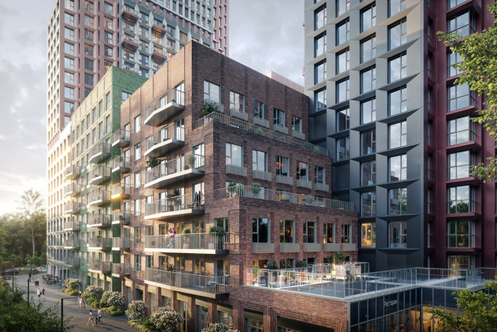 В ЖК "Руставели 14" начинается строительство трех корпусов