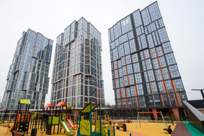 В ЖК "Very на Миклухо-Маклая" построено три дома